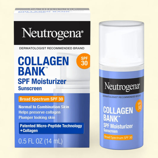 Neutrogena Collagen Bank Daily Face Moisturizer SPF 30, 0.5 fl oz