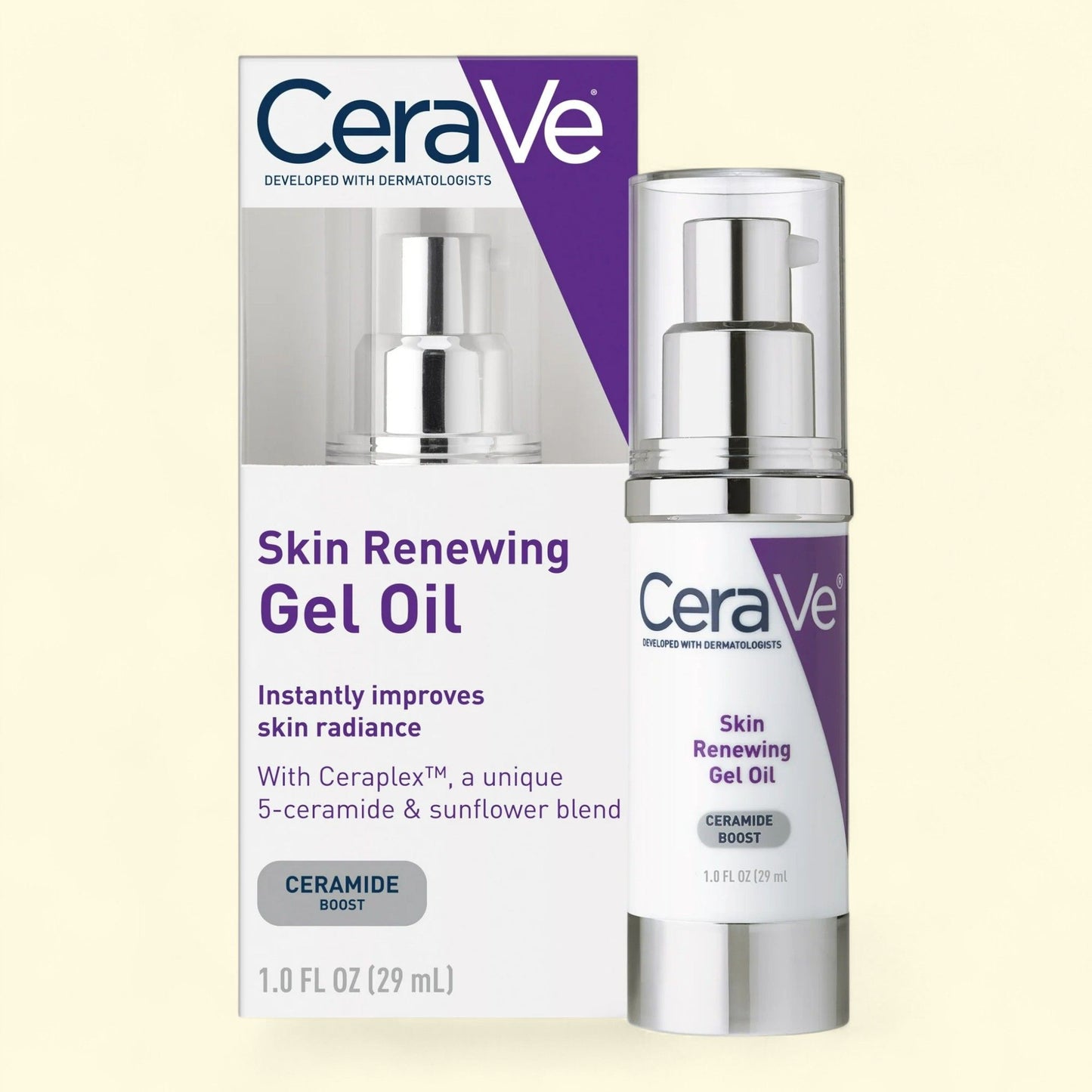 CeraVe Skin Renewing Gel Oil, 1 fl oz