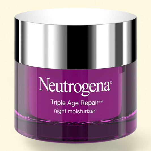 Neutrogena Triple Age Repair Night Cream Face Moisturizer, 1.7 oz
