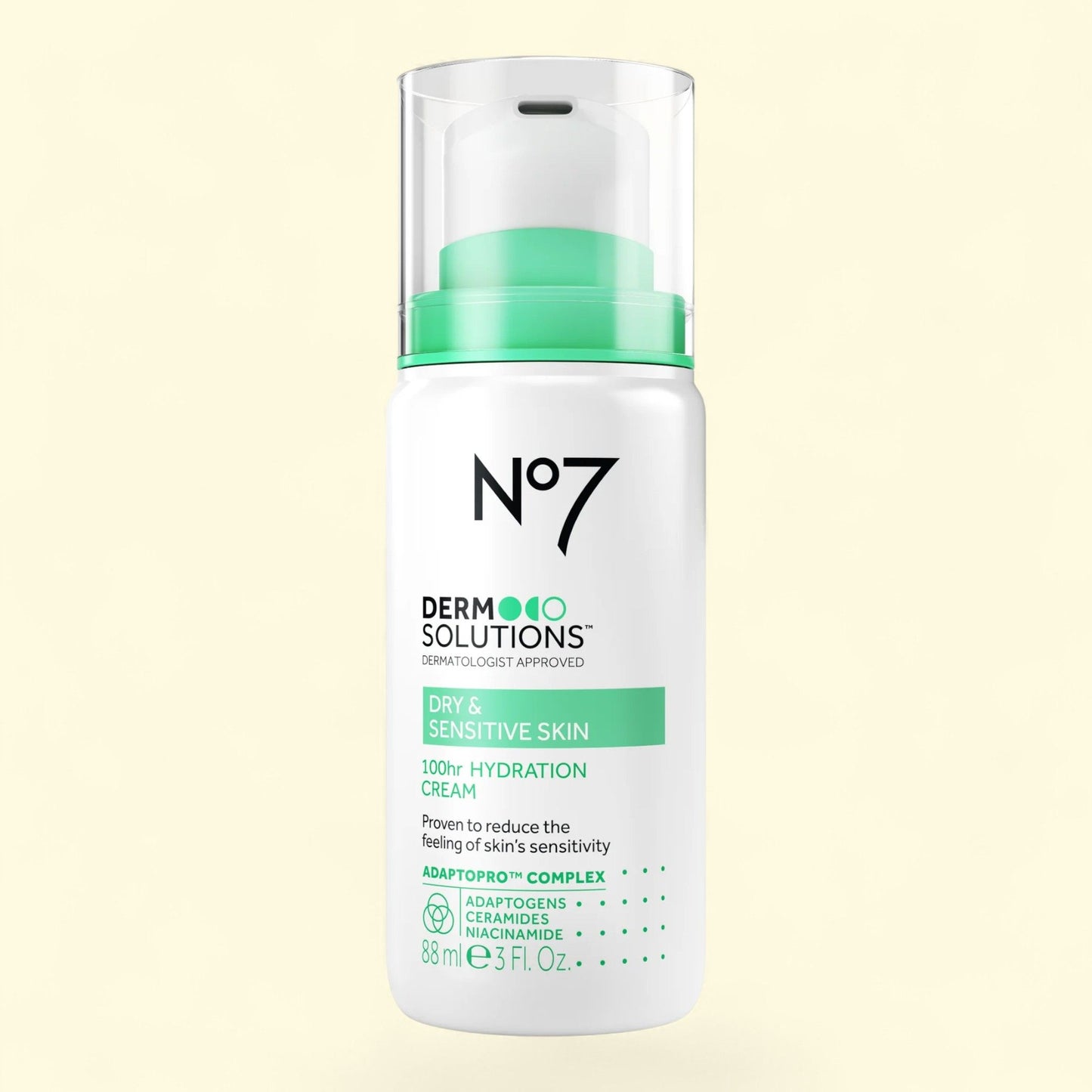 No7 Derm Solutions Hydrating Face Moisturizer, 3oz