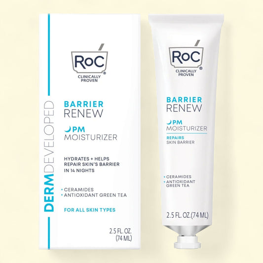 RoC Barrier Renew PM Night Moisturizer, 2.5 fl oz