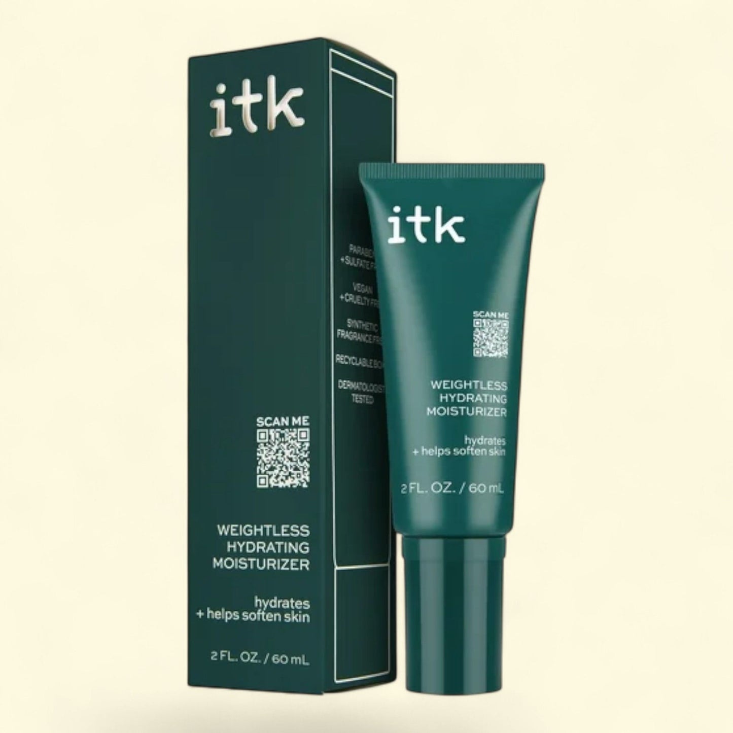 ITK Skincare Weightless Hydrating Moisturizer, 2 oz