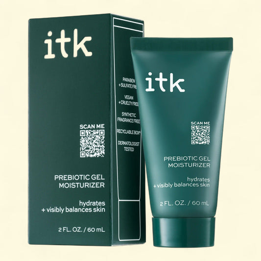 ITK Skincare Prebiotic Gel Moisturizer, 2 oz