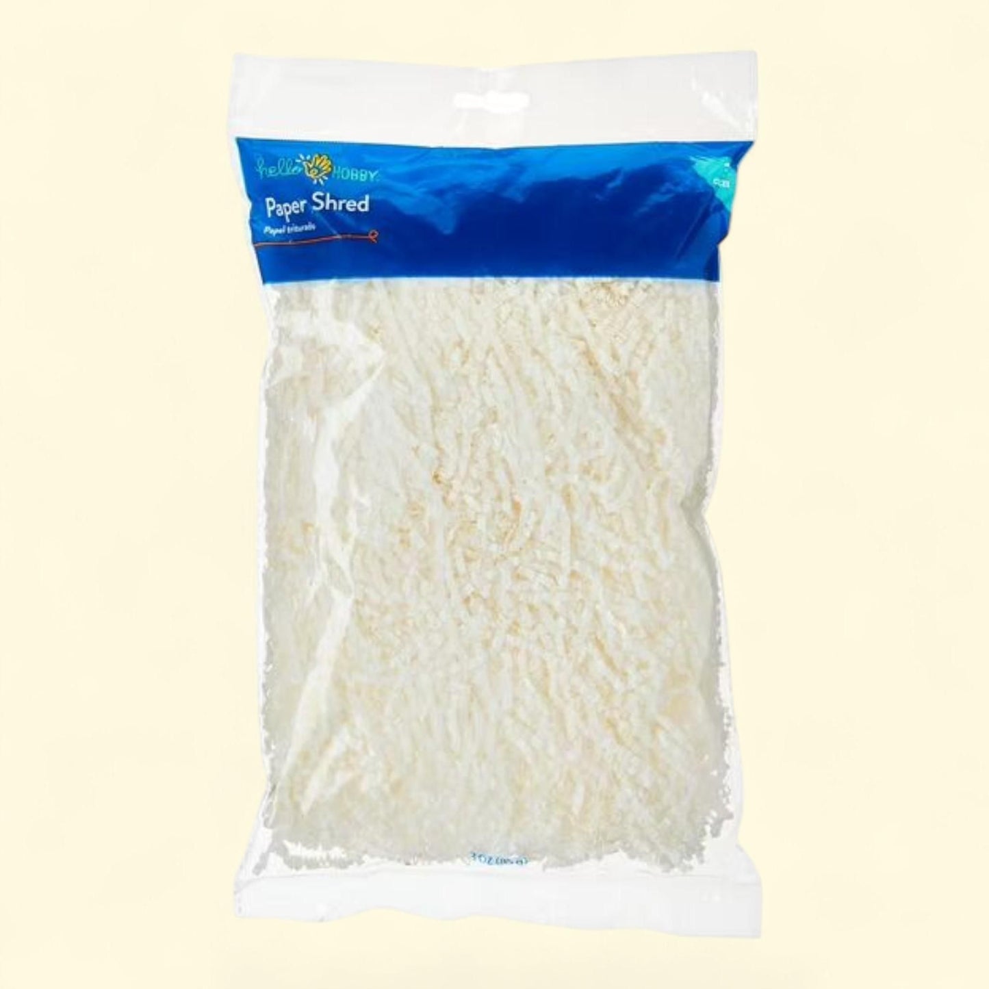 Hello Hobby White Paper Shred, 3 oz