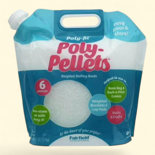 Fairfield Poly-Fil Poly-Pellets, 6-pound Bag