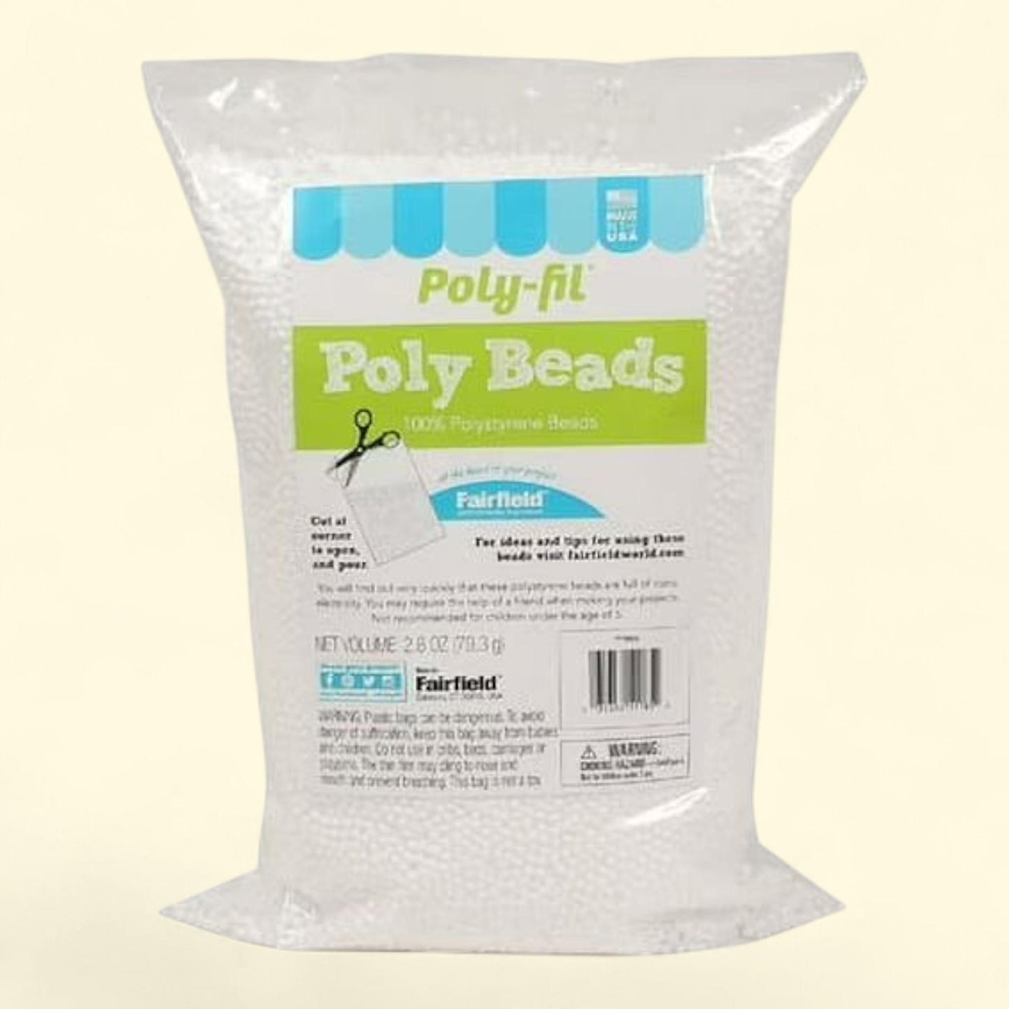 Fairfield Poly Fil, 2.8oz