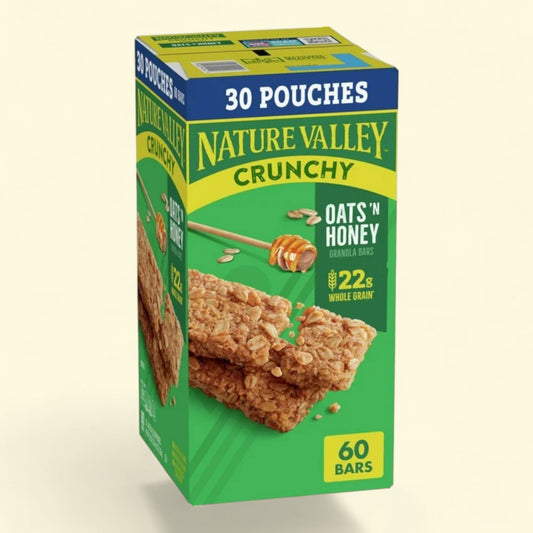 Nature Valley Granola Bars, Oats 'n Honey, 44.7 OZ