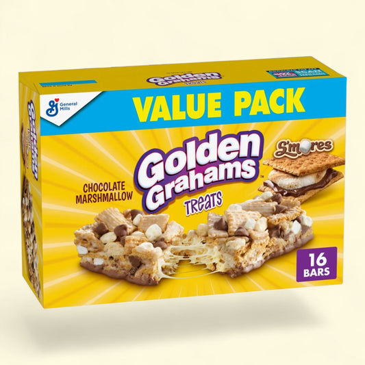 Golden Grahams S'mores Treat Bars, 16 Ct, 16.96 oz