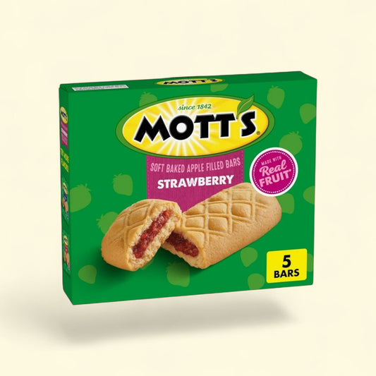 Mott's Soft Baked Apple Filled Bars, 6.55 oz — authentic US product shipped worldwide by Treatspree