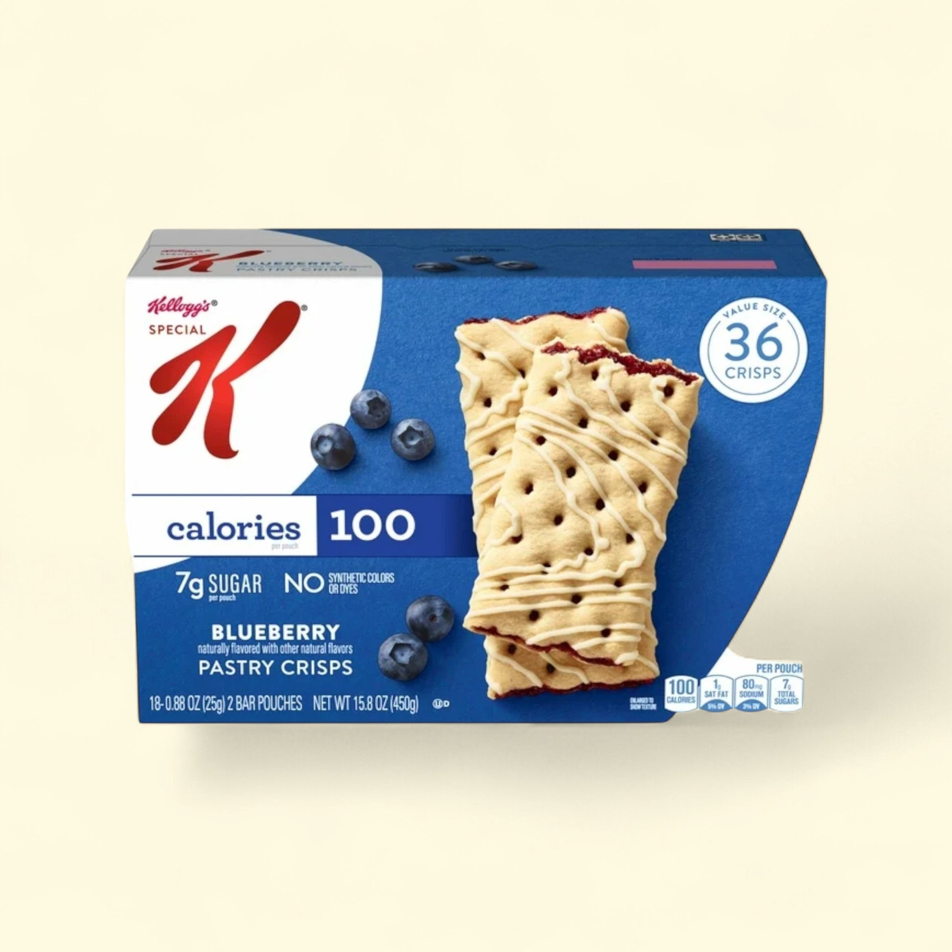 Special K Bar Blueberry Chewy Pastry Crisps, 15.84 oz — authentic US product shipped worldwide by Treatspree