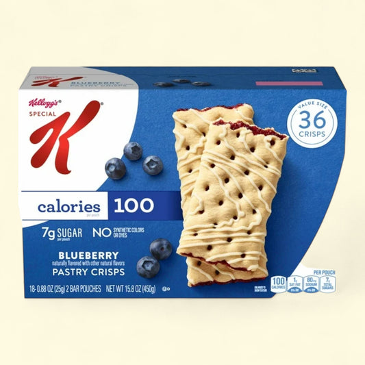 Special K Bar Blueberry Chewy Pastry Crisps, 15.84 oz