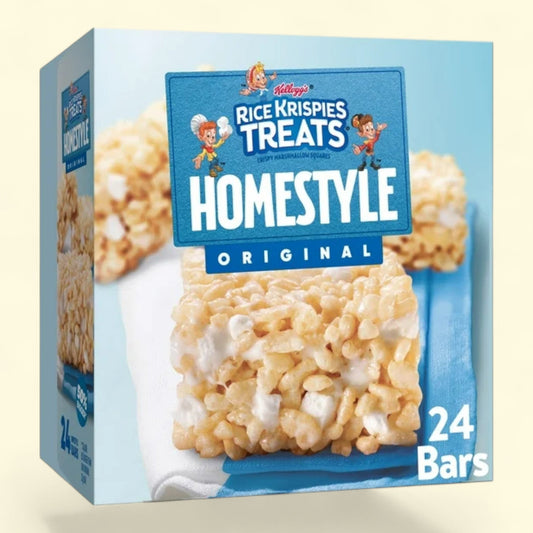 Rice Krispies Treats, Original Chewy Marshmallow Snack Bars, 27.9 oz, 24 Count