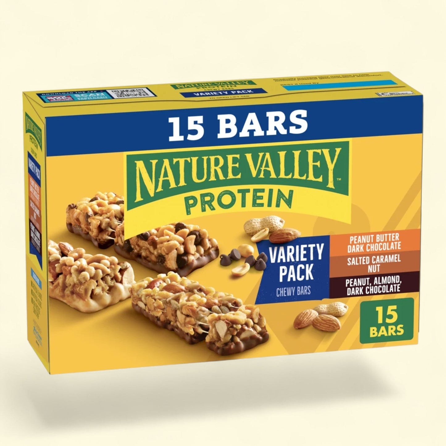 Nature Valley Protein Chewy Snack Bars, 15 Bars, 21.3 oz.