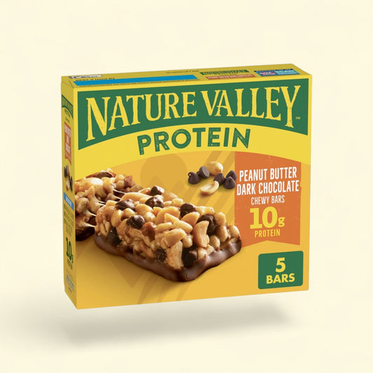 Nature Valley Protein Chewy Snack Bars, Peanut Butter Dark Chocolat... — authentic US product shipped worldwide by Treatspree