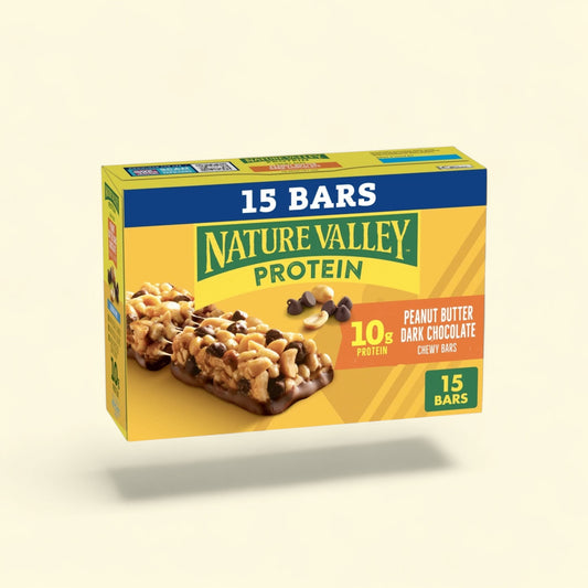 Nature Valley Protein Chewy Snack Bars, Peanut Butter Dark Chocolat... — authentic US product shipped worldwide by Treatspree