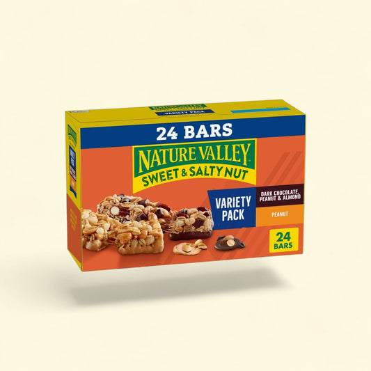 Nature Valley Granola Bars, Sweet and Salty Nut, 24 Bars, 28.8 oz — authentic US product shipped worldwide by Treatspree