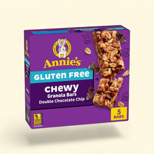 Annie's Chewy Granola Bars, Double Chocolate Chip, 4.9 oz — authentic US product shipped worldwide by Treatspree