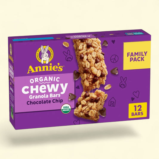 Annie's Chewy Granola Bars, Chocolate Chip, 12 ct