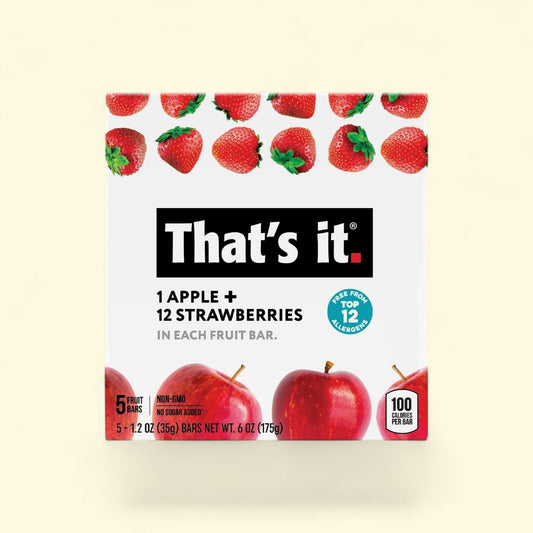 That's it. Fruit Bars, 1.2 oz, 5 Count Box — authentic US product shipped worldwide by Treatspree