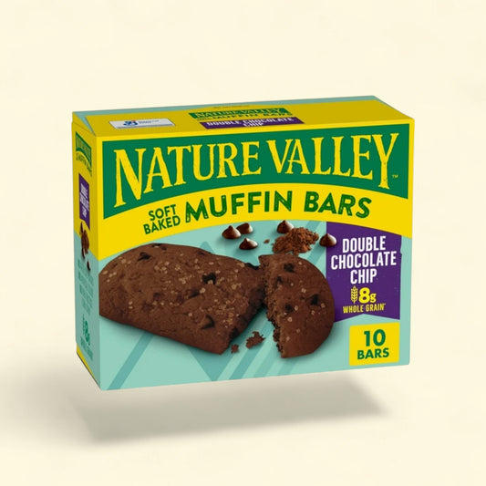 Nature Valley Soft Baked Muffin Bars, Double Chocolate Chip, 12.4 oz — authentic US product shipped worldwide by Treatspree
