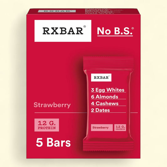 Barres protéinées RXBAR, fraise, paquet de 5