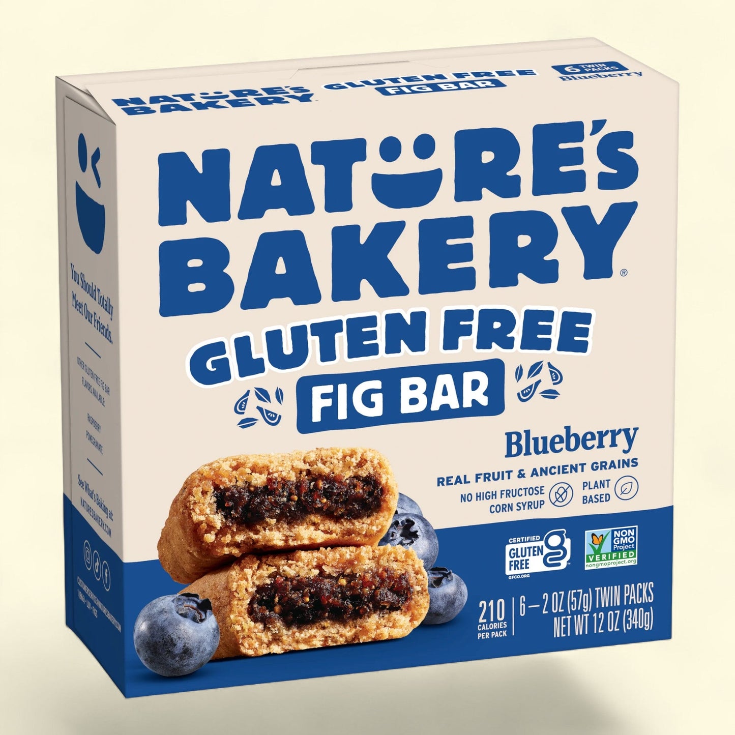 Nature's Bakery, Blueberry Fig Bars, 6 Twin Packs, 2 oz