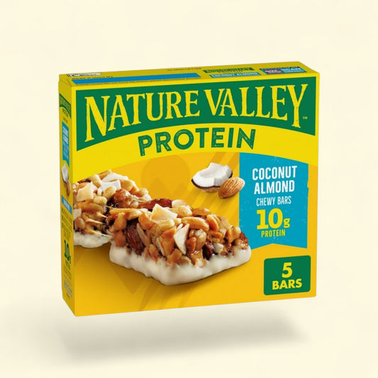 Nature Valley Protein Chewy Snack Bars, Coconut Almond, 7.1 oz — authentic US product shipped worldwide by Treatspree