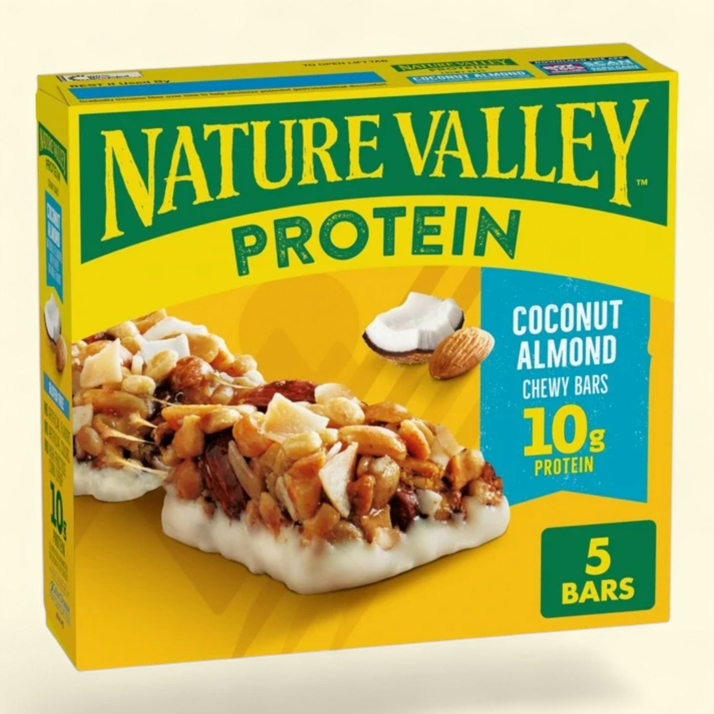 Nature Valley Protein Chewy Snack Bars, Coconut Almond, 7.1 oz