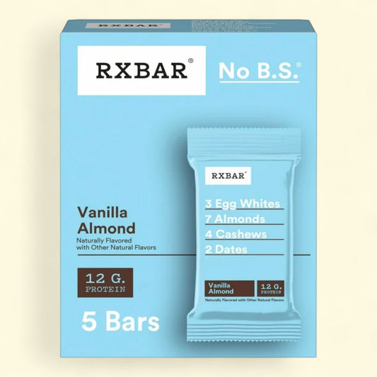 Barres protéinées RXBAR, vanille-amande, paquet de 5