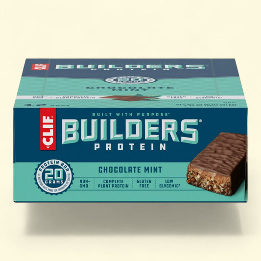 Clif Builders Protein Bars, Chocolate Mint Flavor, 12ct