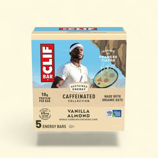 Clif Bar Energy Bars, Caffeinated Vanilla Almond Flavor, 5ct — authentic US product shipped worldwide by Treatspree