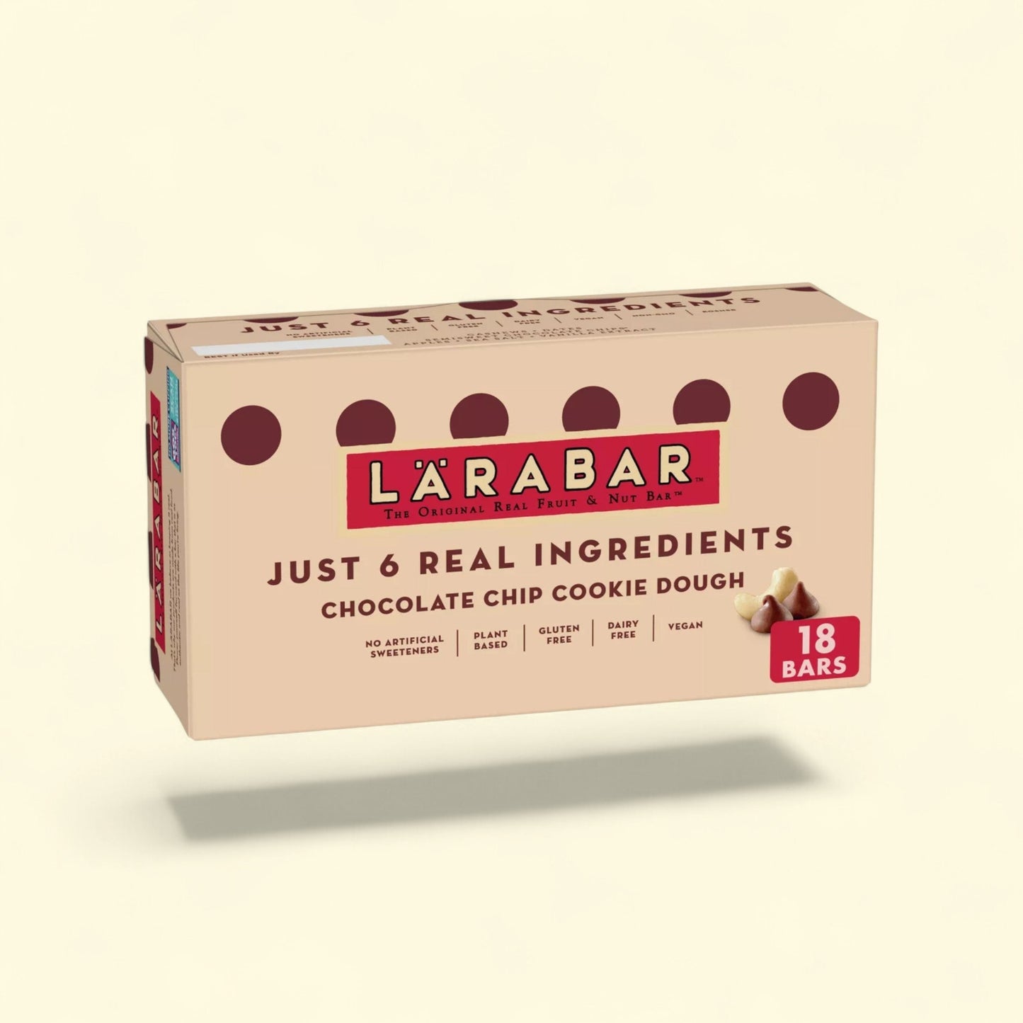 Larabar Chocolate Chip Cookie Dough Bar, 18 ct — authentic US product shipped worldwide by Treatspree