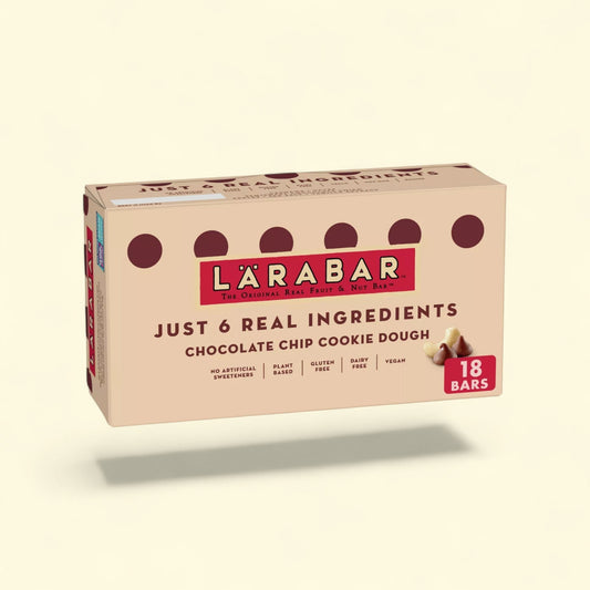 Larabar Chocolate Chip Cookie Dough Bar, 18 ct — authentic US product shipped worldwide by Treatspree
