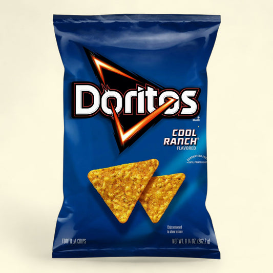 Chips de tortilla Doritos, saveur Cool Ranch, 260 g