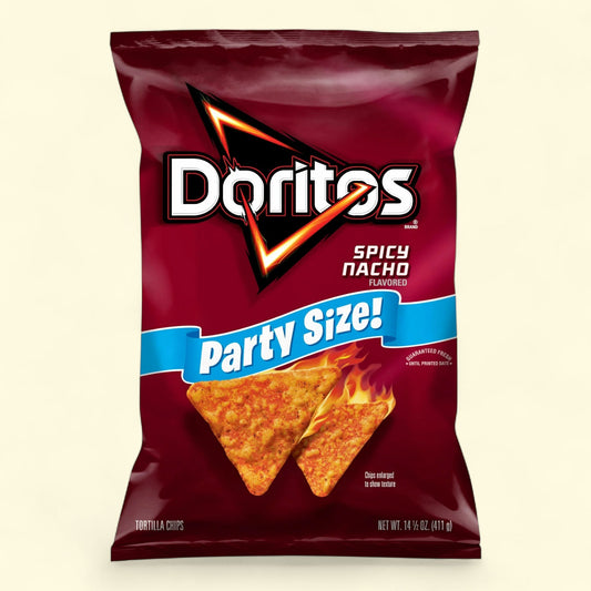 Chips de tortilla Doritos, saveur nacho épicé, 410 g