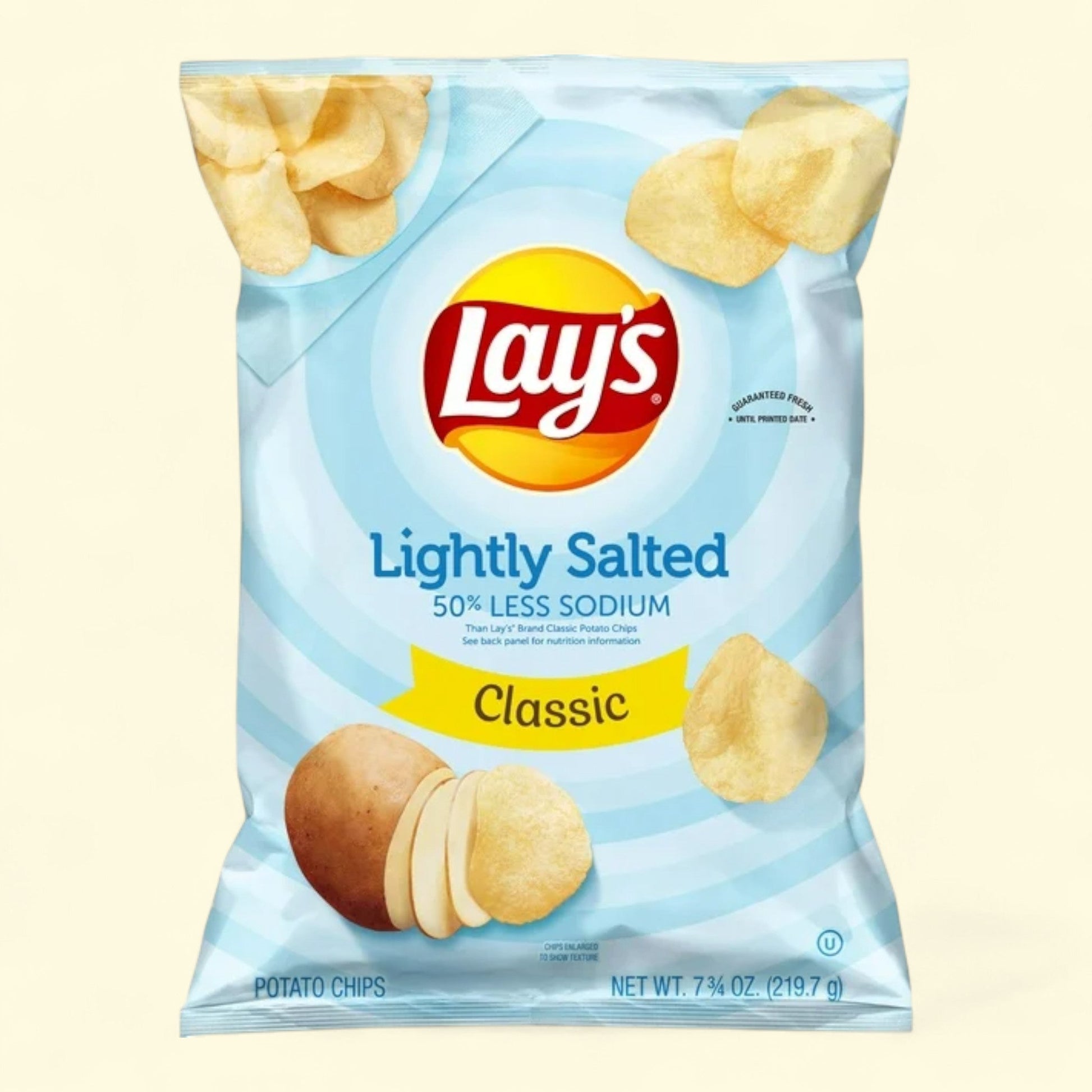 Lay's Classic Lightly Salted Potato Chips, 7.75 Ounce