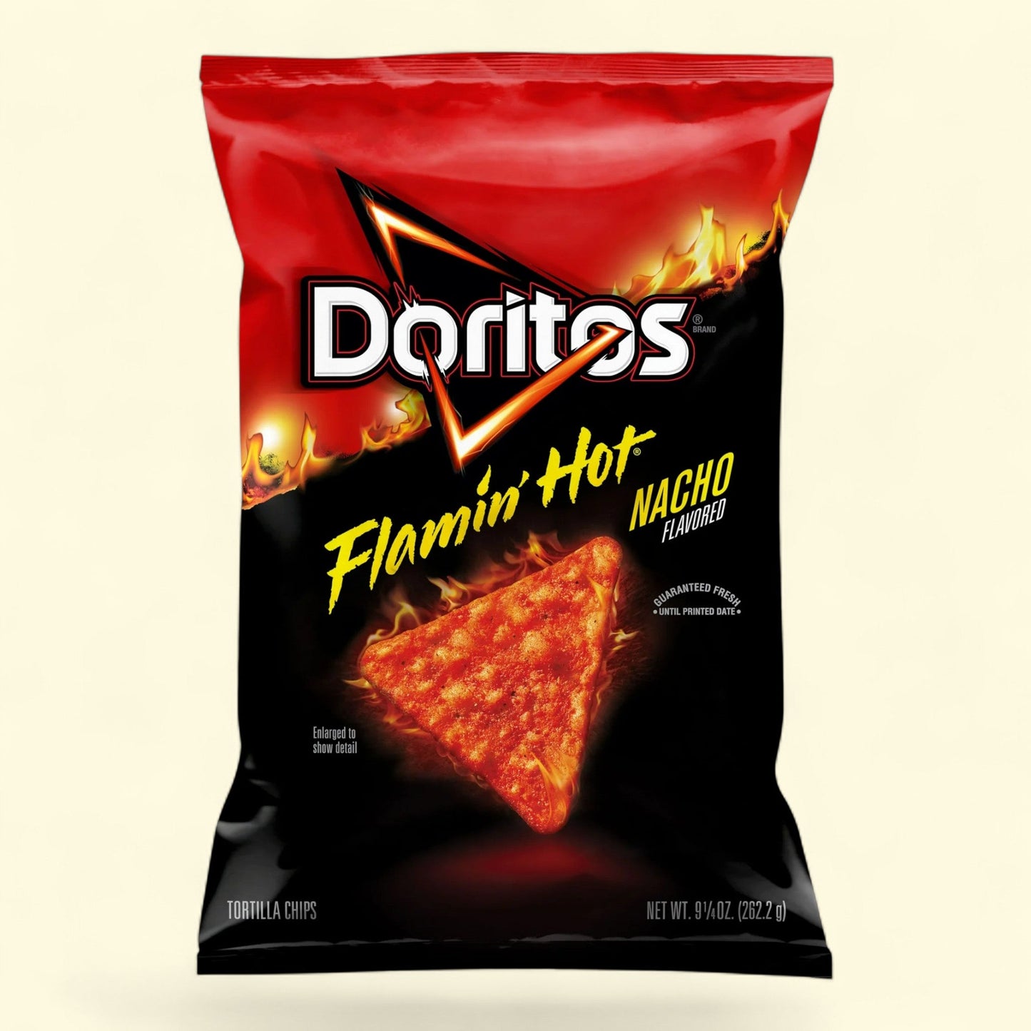 Chips de tortilla Doritos Flamin' Hot Nacho, 260 g