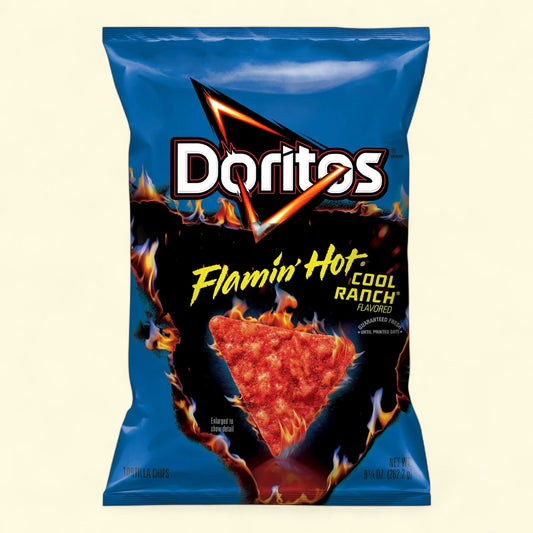 Chips tortilla Doritos Flamin' Hot Cool Ranch, 260 g