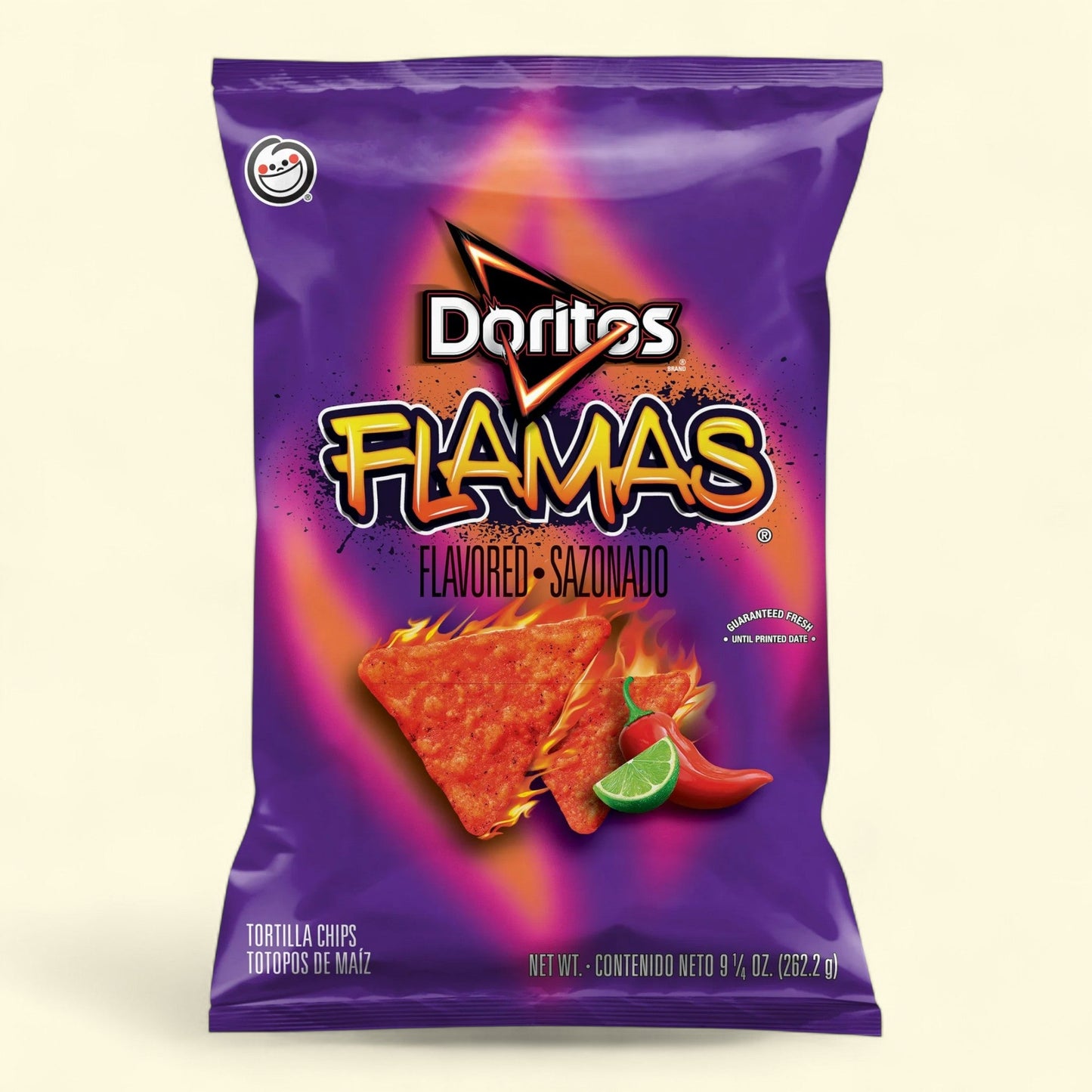Doritos Tortilla Chips Flamas Flavored, 9.25 Ounce