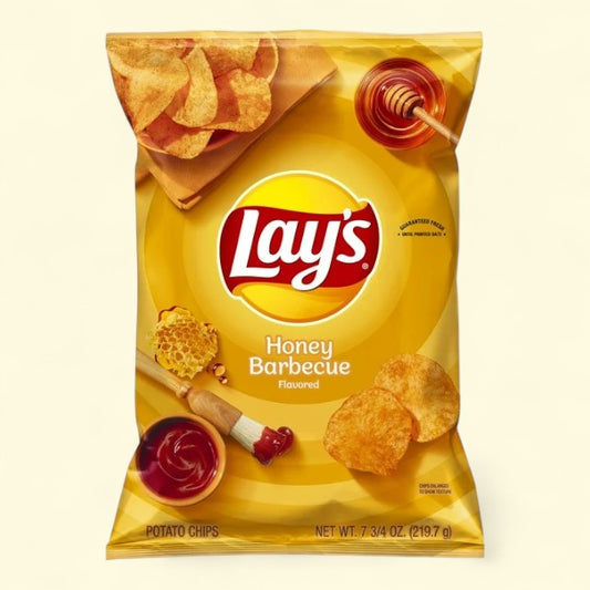 Lay's Potato Chips, Honey BBQ, 7.5 oz