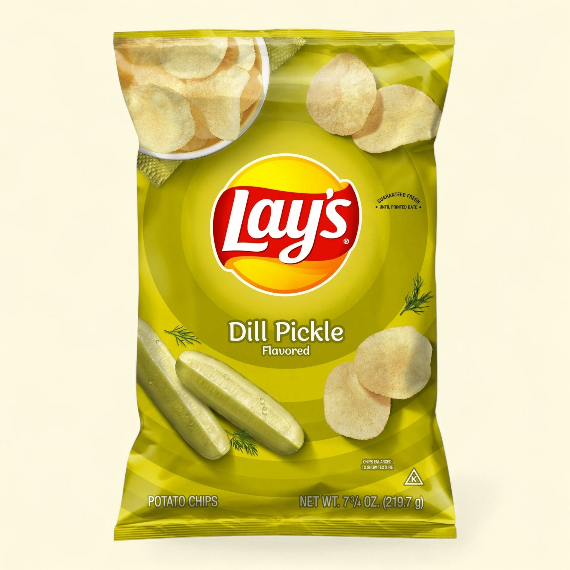 Lay's Dill Pickle Potato Chips, 7.75 oz