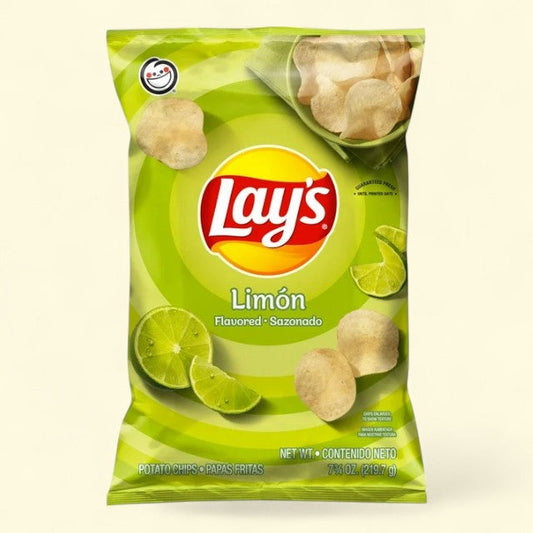 Lay's Potato Chips, Limon Flavor, 7.75 oz