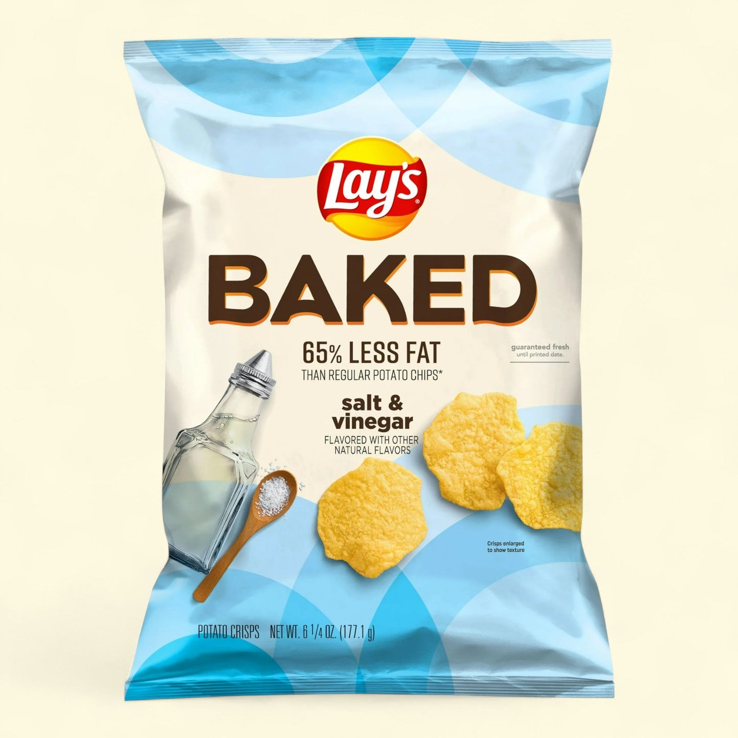 Lays Baked Chips, Salt & Vinegar, 6.25oz