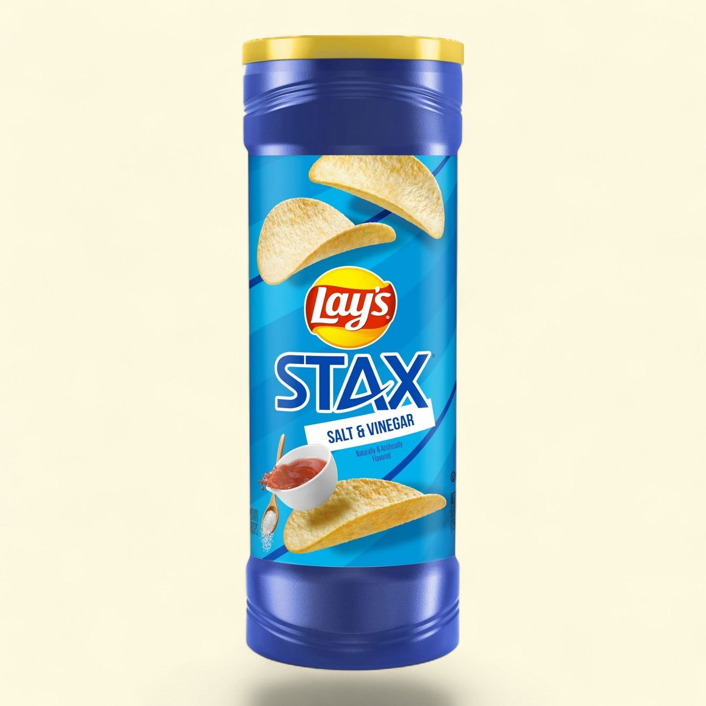 Lay's Stax Potato Crisps, Salt & Vinegar, 5.5 Oz
