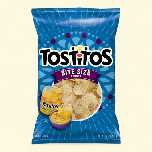 Tostitos Bite Size Rounds Tortilla Chips, 12 oz