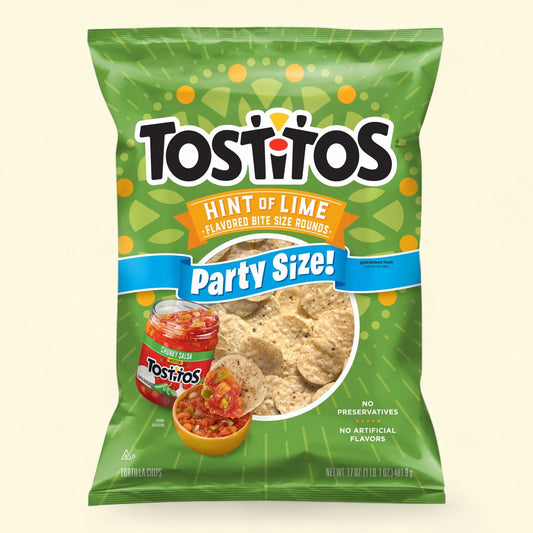 Chips tortilla Tostitos au goût de citron vert, 480 g