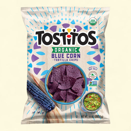Tostitos Blue Corn Tortilla Chips, 10 oz