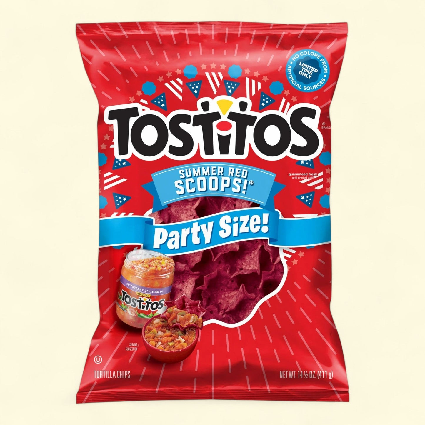 Chips tortilla Tostitos Scoops, 410 g