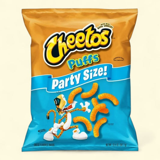 Cheetos Puffs Cheese Flavored, Party Size, 13.5 Ounce Bag