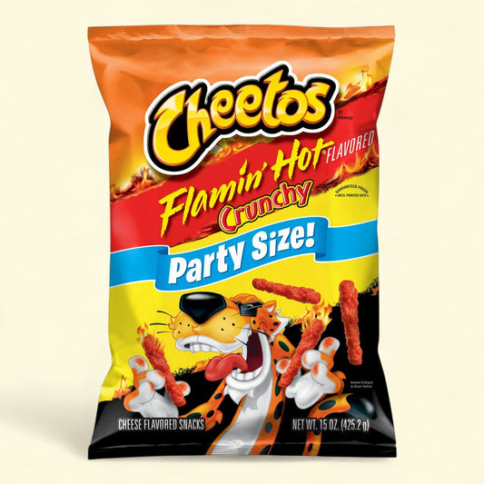 Cheetos Crunchy Flamin Hot, 15 oz.